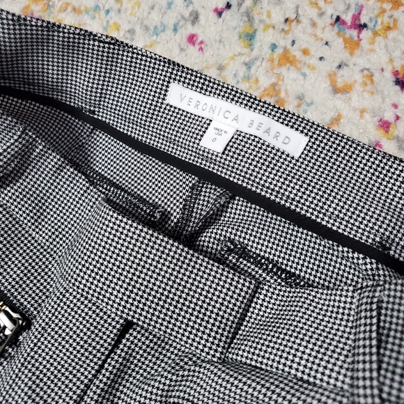 Veronica Beard houndstooth skinny pants - Picture 8 of 9